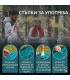 Самонадуваем къмпинг дюшек с вградена крачна помпа