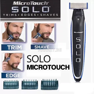 Самобръсначка-мъжки тример Micro Touch Solo за лице/брада и тяло