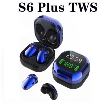 S6 Plus Безжични слушалки Стерео TWS V5.1 Bluetooth с микрофон