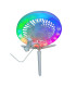 RGB LED лампа с вентилатор с трипод и стойка за телефон