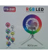 RGB LED лампа с вентилатор с трипод и стойка за телефон