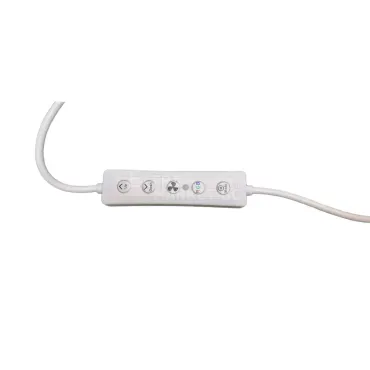 RGB LED лампа с вентилатор с трипод и стойка за телефон