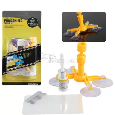 Ремонтен комплект-кит за пукнати стъкла и фарове DO-IT-YOURSELF