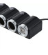 Разклонител-зарядно за запалка на автомобил или камион с 4 гнезда и USB