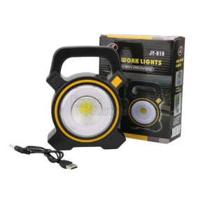 Работна акумулаторна COB LED лампа USB/Соларно зареждане JY-819