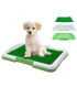 Puppy Potty Pad тоалетна за куче/котка с решетка и изкуствена трева