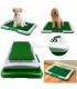 Puppy Potty Pad тоалетна за куче/котка с решетка и изкуствена трева