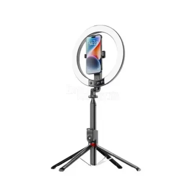 Професионален 10 инча Селфи Ринг Light P220Q – Стойка за Видео, Грим и Live Streaming