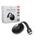 Приемник Chromecast който предава картина от телефон към телевизор