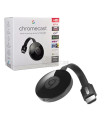Приемник Chromecast който предава картина от телефон към телевизор
