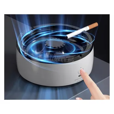 Преносим USB пепелник с йонизатор и LED осветление