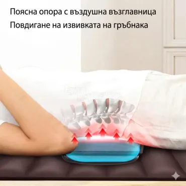 Преносим масажор за мускулите на цялото тяло с подгряване и лесно регулиране
