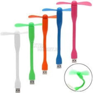 Портативен гъвкав USB мини охлаждащ вентилатор за летните жеги