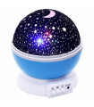 Озаряваща нощна звездна лампа Rotating Star master