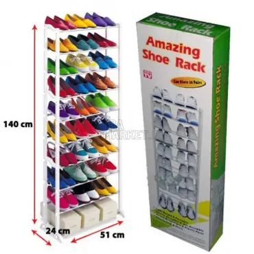 Органайзер-етажерка за 30 чифта обувки Amazing Shoe Rack