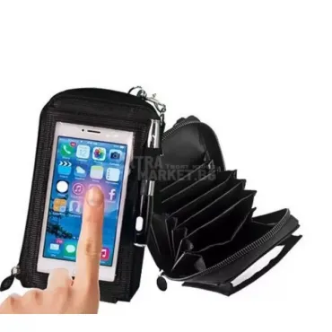 Органайзер за кредитни карти и чанта за мобилен телефон Touch Purse
