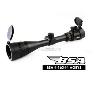 Оптика BSA 4-16X44 с осветление (Червено/Зелено)