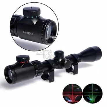 Оптика 3-9X40EG с осветление (Червено/Зелено)