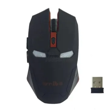 Оптична геймърска мишка 2.4 Ghz /2800DPI - Iron Man