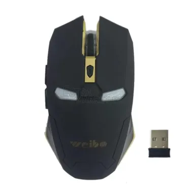 Оптична геймърска мишка 2.4 Ghz /2800DPI - Iron Man
