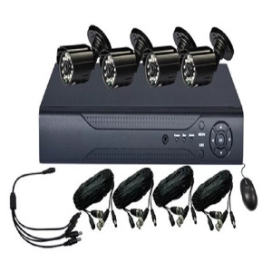 Охранителна система за набюдение с 4 камери и DVR
