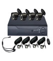 Охранителна система за набюдение с 4 камери и DVR