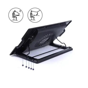 Охладителна подложка за лаптоп с високо повдигане COOLERPAD
