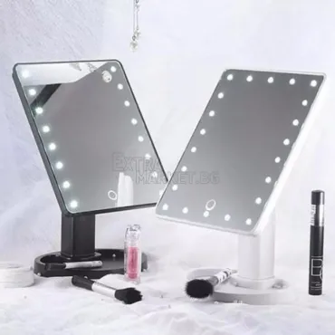 Огледало за перфектен грим с 22 LED диода осветление