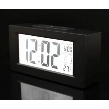 Настолен (за бюро) LCD прожекционен Voice control часовник