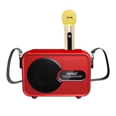 Музикална караоке система с Bluetooth и микрофон