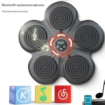 Музикална електронна боксова мишена за тренировка и кординация