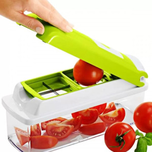 Мултифункционално домакинско ренде Nicer Dicer Plus от 13 части