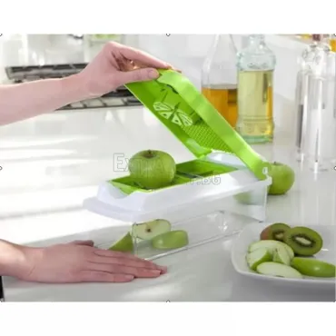 Мултифункционално домакинско ренде Nicer Dicer Plus от 13 части