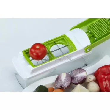 Мултифункционално домакинско ренде Nicer Dicer Plus от 13 части