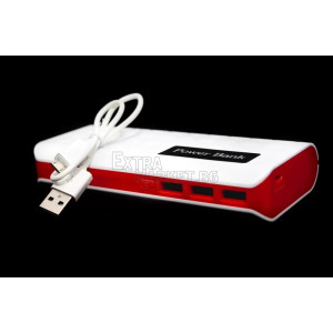 Мощна мобилна батерия със фенер - 20000 mAh