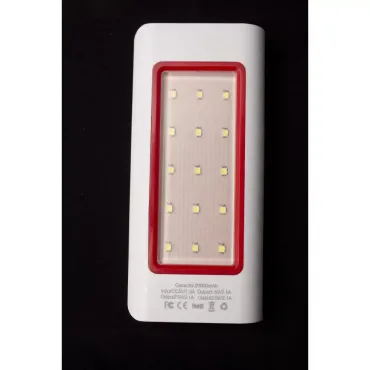 Мощна мобилна батерия със фенер - 20000 mAh