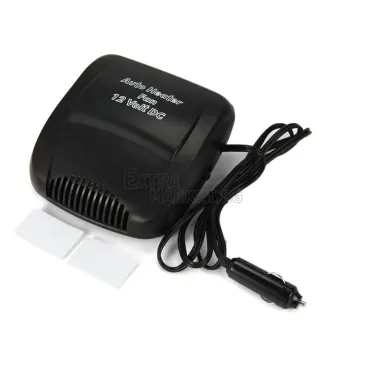 Мощна 150W вентилаторна печка за автомобил на 12 V (Захранване от авто запалка)