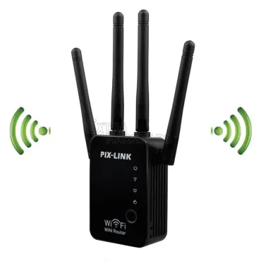 Мощен Wi-Fi повторител с 4 антени