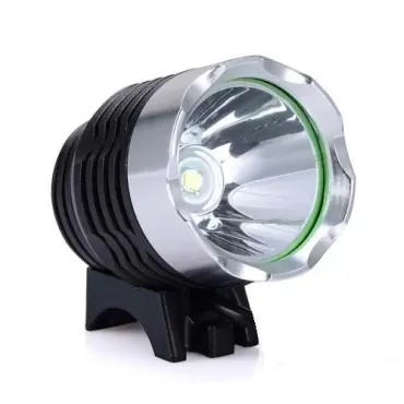 Мощен LED фар за колело с включени батерии