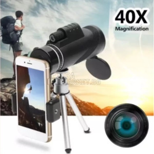 Монокъл BUSHNELL 40х60 с висока разделителна способност и статив