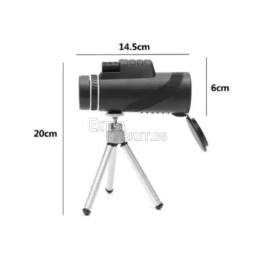 Монокъл BUSHNELL 40х60 с висока разделителна способност и статив