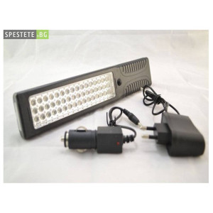 Преносима светодиодна работна лампа + прожектор - 53 LED