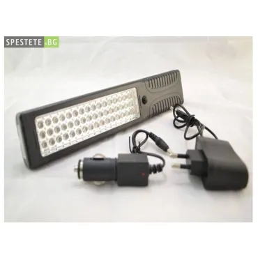 Преносима светодиодна работна лампа + прожектор - 53 LED