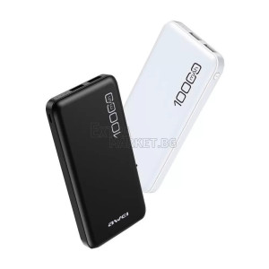 Мобилна батерия AWEI Power Bank 10000 mah за телефон/таблет