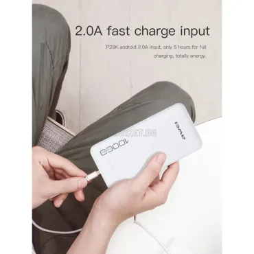 Мобилна батерия AWEI Power Bank 10000 mah за телефон/таблет