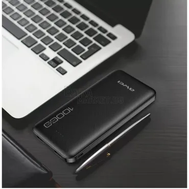 Мобилна батерия AWEI Power Bank 10000 mah за телефон/таблет