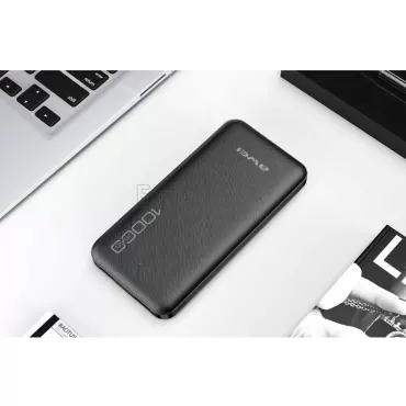 Мобилна батерия AWEI Power Bank 10000 mah за телефон/таблет