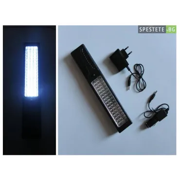 Преносима светодиодна работна лампа + прожектор - 53 LED