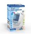 Мобилен охладител Air Cooler 2 в 1 - климатик и вентилатор в едно