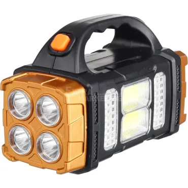 Многофункционален LED преносим фенер HB-2678 с USB и соларно зареждане